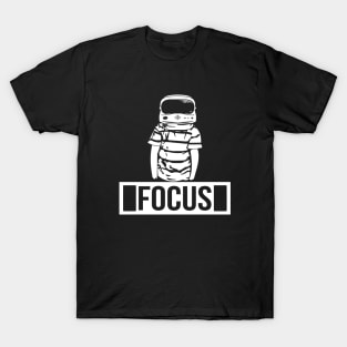 FOCUS Logo White T-Shirt